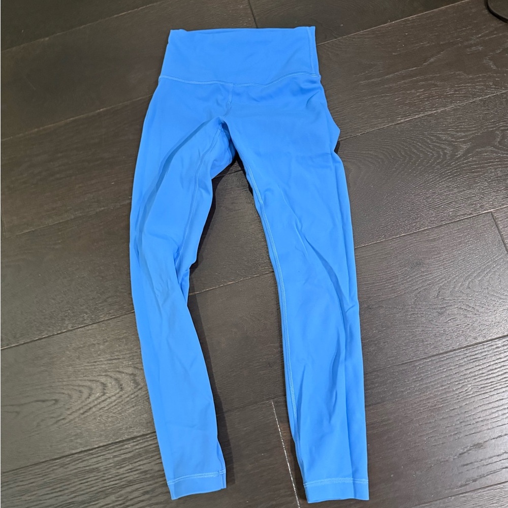Blue lulu lemon leggings